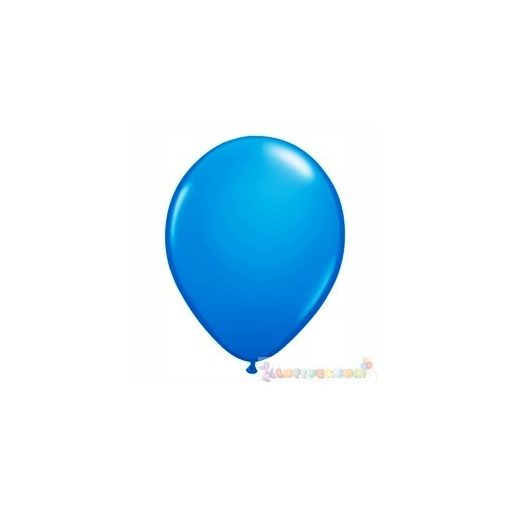 28 cm-es kék – sötét latex Qualatex party Lufi Darabra