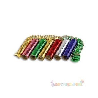 Vegyes Hologramos Szerpentin - 18 db-os