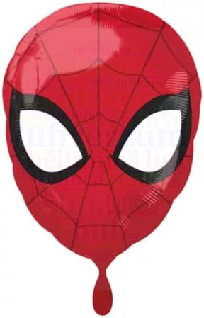 Pókember Fej - Ultimate Spiderman Head - Fólia Lufi