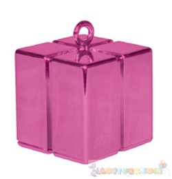 Magenta rózsaszín ajándékdoboz léggömbsúly - 110 gramm