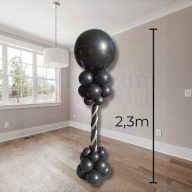   Léggömb oszlop dekoráció csavart lufikból - 2,3 m ( a 2.-tól -20% kedvezmény)
