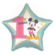 Mickey Mouse Első Szülinapi Lufi