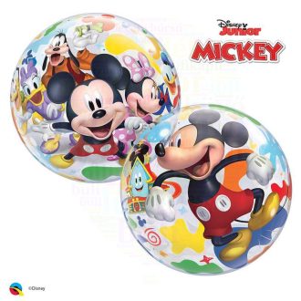 Mickey egeres bubbles léggömb - 56 cm