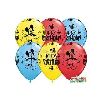 28 cm-es Mickey Mouse Születésnapi Lufi Darabra