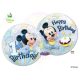 Disney Bubbles Mickey Mouse Első Szülinapi Lufi, 56 cm-es