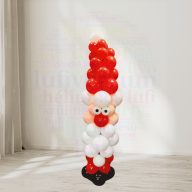 Mikulás - lufi dekoráció - 200 cm