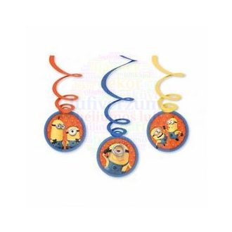Minion - Despicable Me Függő Dekoráció - 6 db-os