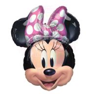 Minnie Egér Super Shape Fólia Lufi - 63 cm