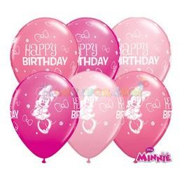 28 cm-es Minnie Mouse Születésnapi Lufi Darabra