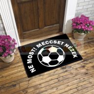 Vicces gumis lábtörlő - Ne most, meccset nézek