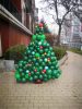 Karácsonyfa lufiból 180 cm - KÖRNYEZETBARÁT