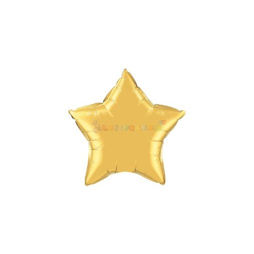 Arany Csillag Fólia Lufi 91 cm