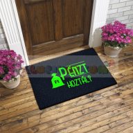 Vicces gumis lábtörlő - Pénzt hoztál?