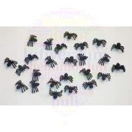 Pici - Apró Fekete Pók Dekoráció - 25 db-os