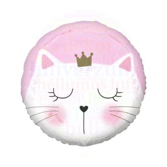 Pink cica - Fólia lufi - 45 cm
