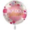 Boldog Szülinapot! Pink Pasztell Fólia Lufi 