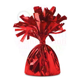 Piros bojtos léggömbsúly 140 gr