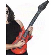 Felfújható Piros Gitár