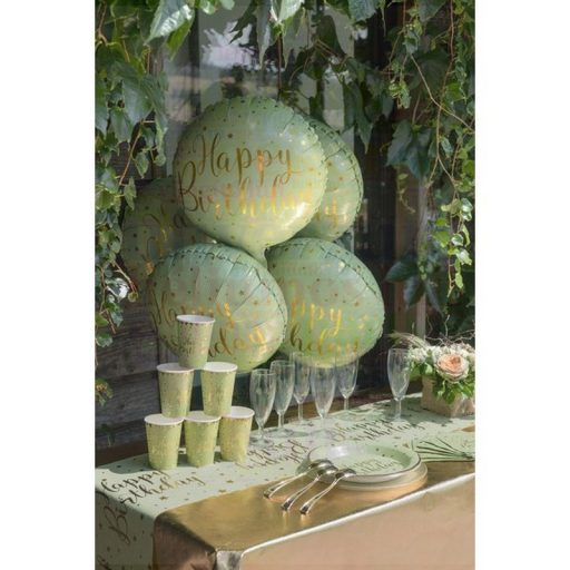 Pisztácia Szülinapi Fólia Lufi - 45 cm