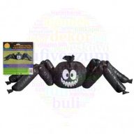 Pók Alakú Kitömhető Zsák Dekoráció Halloweenre