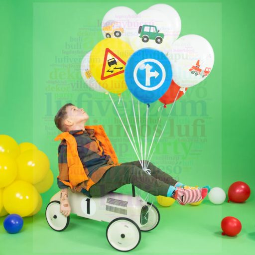 Pokemon - Biológiailag lebomló latex léggömbök, 27 cm, 6 db/csomag