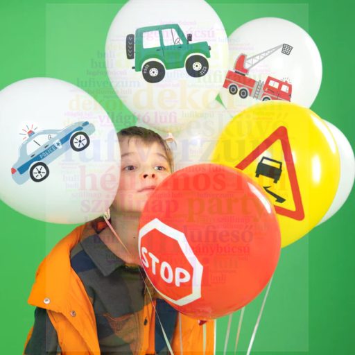 Pokemon - Biológiailag lebomló latex léggömbök, 27 cm, 6 db/csomag