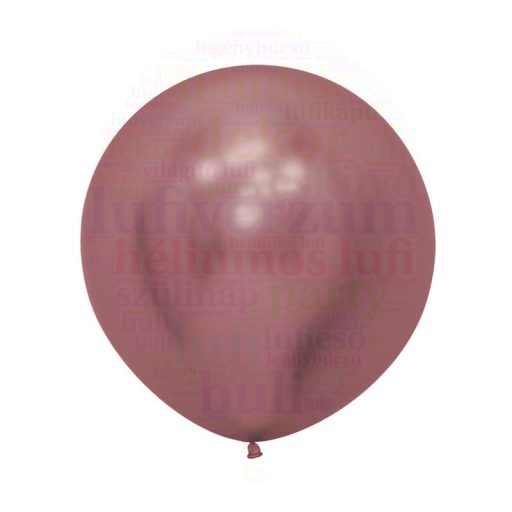 Sempertex króm latex lufi - 60 cm - több színben