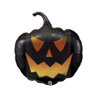 Rémisztő Tök - Fólia Lufi Halloween-re