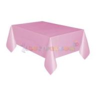 Pink Műanyag Party Asztalterítő - 137 cm x 274 cm