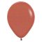 Sempertex terakotta barna színű latex lufi 12 inch/30 cm
