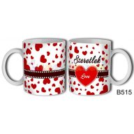 Sok szíves szeretlek bögre