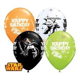 28 cm-es Star Wars Születésnapi Lufi Darabra