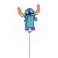 Stitch levegős fólia lufi - 30 cm
