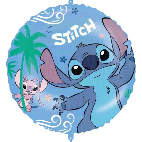 Stitch fólia léggömb - 45 cm