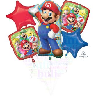 Super Mario és Csapata Fólia Lufi szett