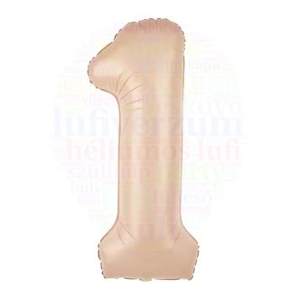 Számos karamell fólia lufi 86 cm - 1