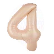 Számos karamell fólia lufi 86 cm - 4