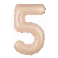 Számos karamell fólia lufi 86 cm - 5