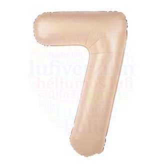 Számos karamell fólia lufi 86 cm - 7