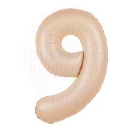 Számos karamell fólia lufi 86 cm - 9