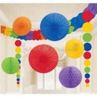 Színes Dekorációs Parti Szett