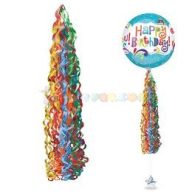 Twirlz Színes Fólia Lufi Spirál Szalag