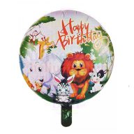 Szülinapi fólia lufi vidám állatok - 45 cm