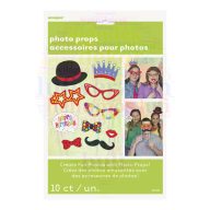   Születésnapi Vicces Kiegészítő Szett Fotózáshoz - 10 db-os