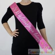 Szülinapos Lány! Vállszalag