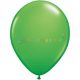 28 cm-es zöld – tavasz zöld latex Qualatex party Lufi Darabra