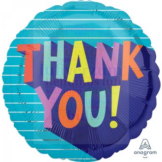 Thank you/Köszönöm fólia lufi 43 cm