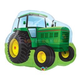 Zöld traktor Fólia Lufi