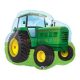 Zöld traktor Fólia Lufi