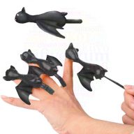 Ujjról kilőhető denevér - játék csúzli